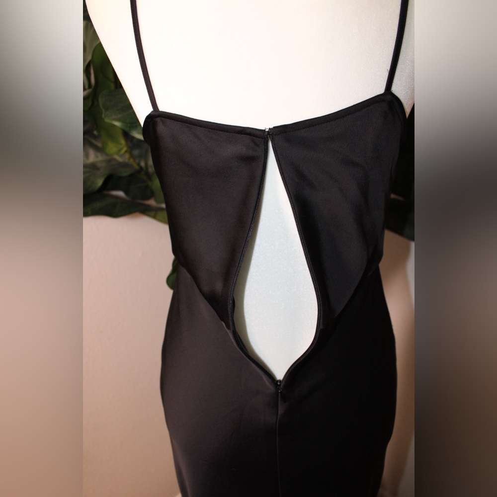 BHLDN Cali Satin Cowl-Neck Midi Slip Dress - Picture 11 of 12